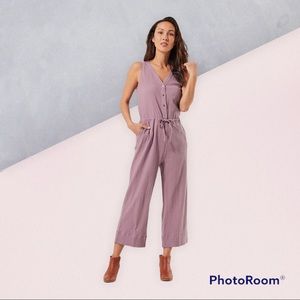 Pact Blush Jumpsuit Sz XL